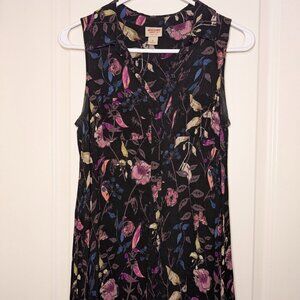 Floral Button-up Dress